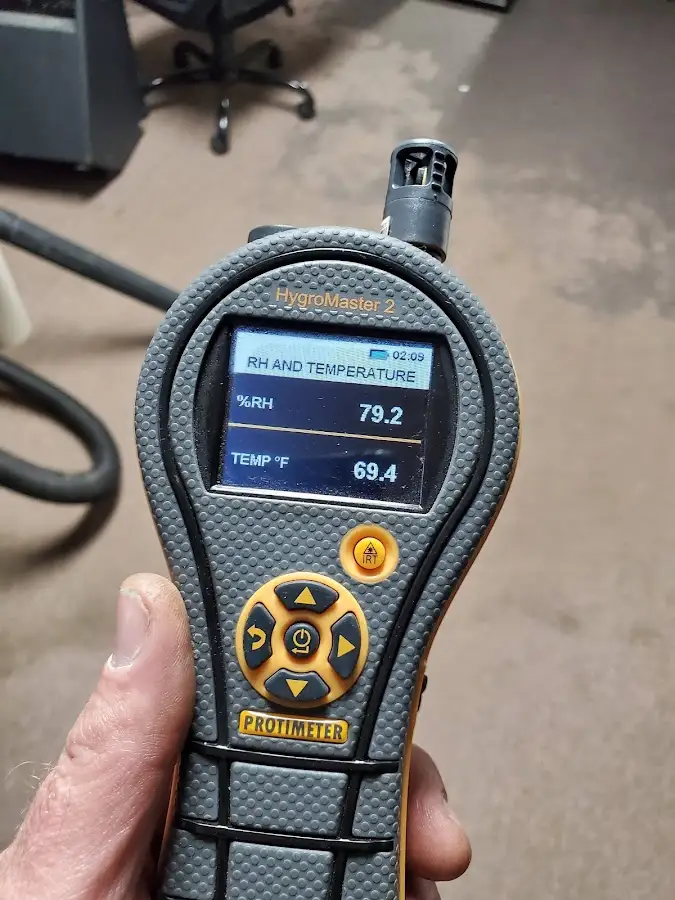 Moisture meter humidity assessment for Fire & Smoke Damage Restoration in Irondale